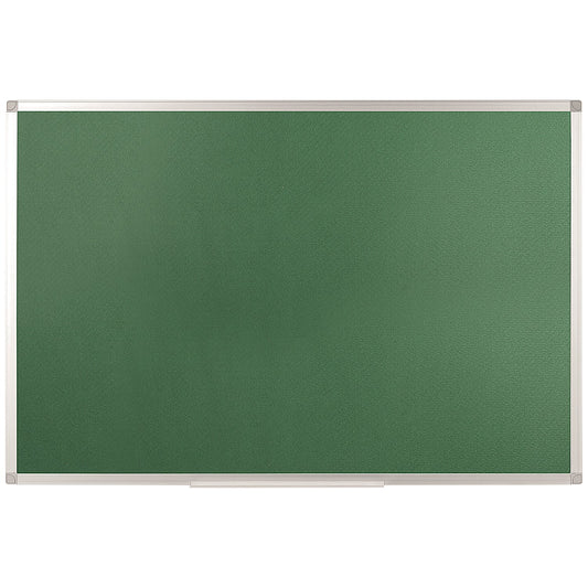 Q-Connect Noticeboard, Aluminium Trim, W900xH600mm, Green