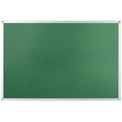 Q-Connect Noticeboard, Aluminium Trim, W1200xH900mm, Green