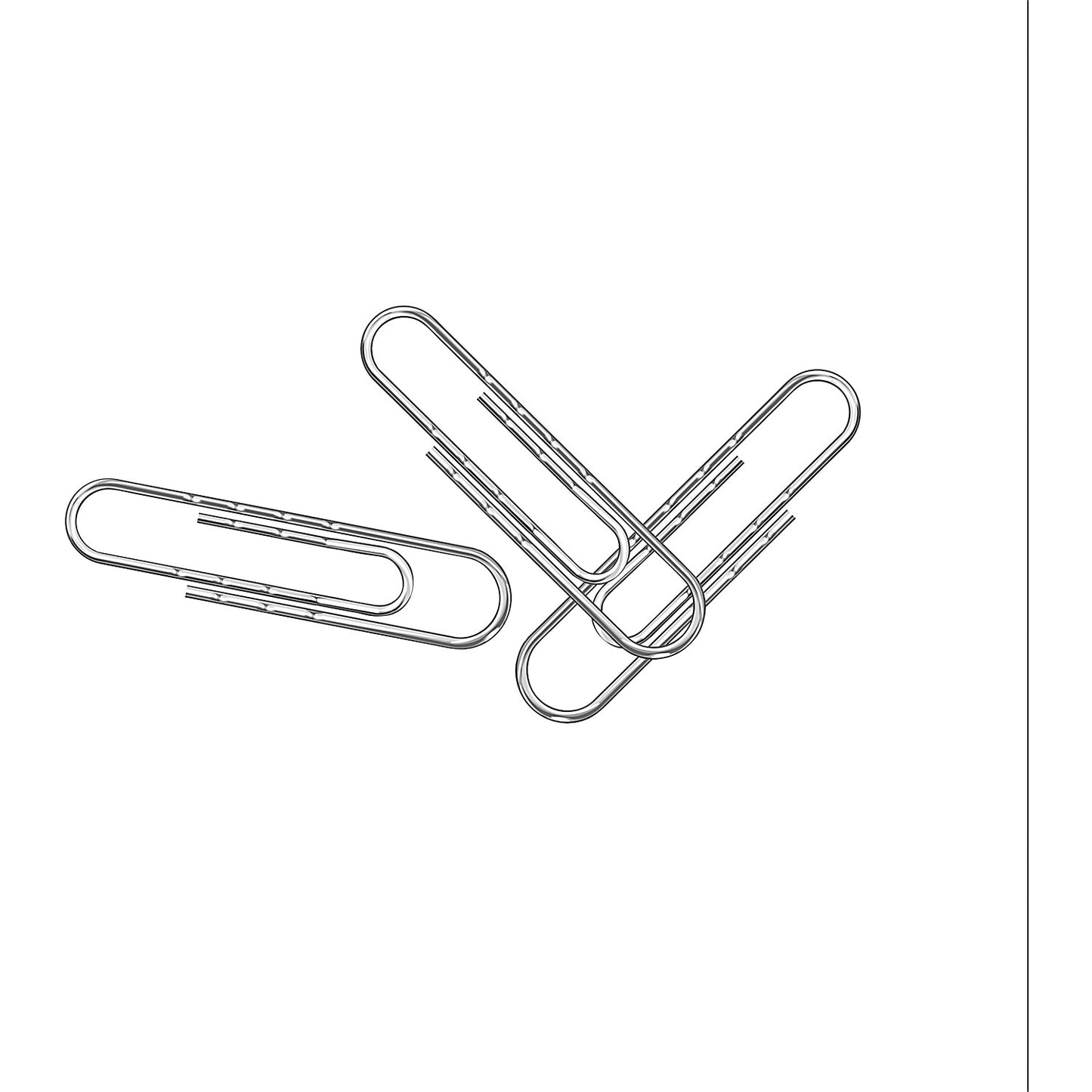 Q-Connect Paperclips Wavy 77mm (100 Pack)