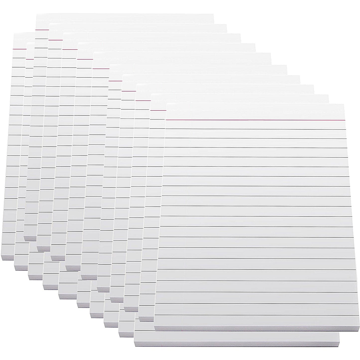 Q-Connect Scribble Pad, 203x127mm, Ruled, 160 pages, Pack of 20