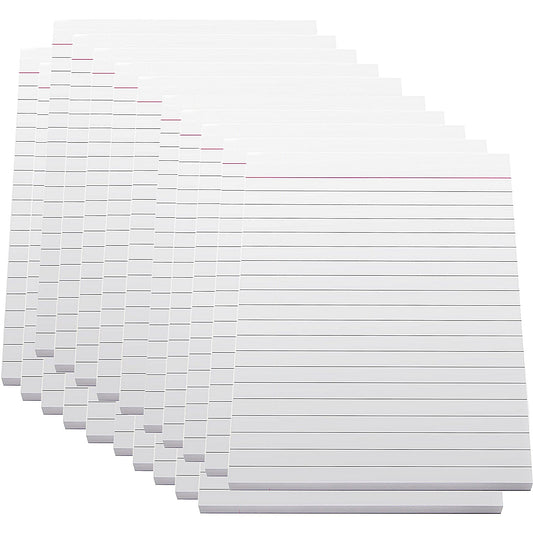 Q-Connect Scribble Pad, 203x127mm, Ruled, 160 pages, Pack of 20