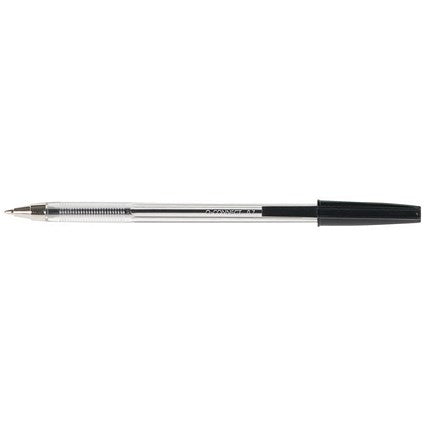 Q-Connect Ballpoint Pen, Black, Pack of 20