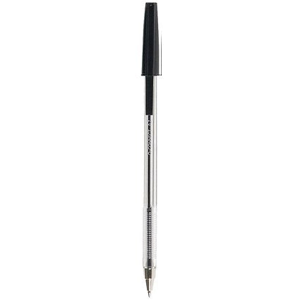 Q-Connect Ballpoint Pen, Black, Pack of 20