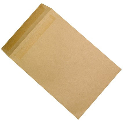 Q-Connect C3 (457x324mm) Envelopes, Self Seal, 115gsm, Manilla, Pack of 125