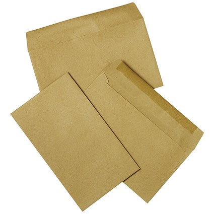 Q-Connect 89x152mm Envelopes, Gummed, 70gsm, Manilla, Pack of 1000