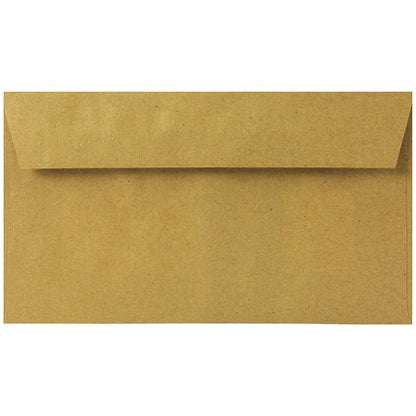 Q-Connect 89x152mm Pocket Envelopes, Centre Window, Gummed, 70gsm, Manilla, Pack of 1000