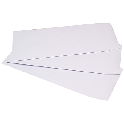 Q-Connect DL Pocket Envelopes, Self Seal, 100gsm, White, Pack of 500