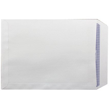 Q-Connect C4 Envelopes, Self Seal, 100gsm, White, Pack of 250