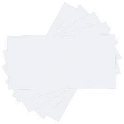 Q-Connect DL Recycled Envelopes, Self Seal, 100gsm, White, Pack of 500