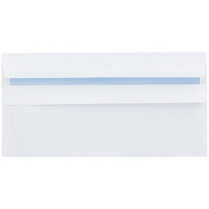 Q-Connect DL Envelopes, Self Seal, 100gsm, White, Pack of 1000