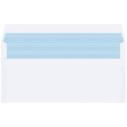 Q-Connect DL Envelopes, Self Seal, 100gsm, White, Pack of 1000