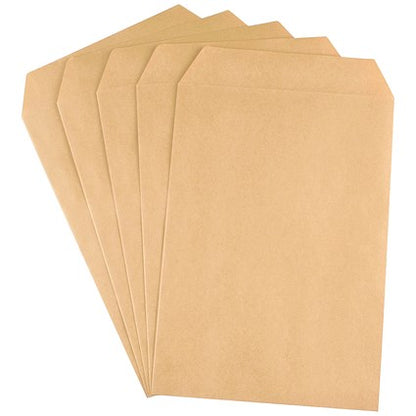 Q-Connect C5 Envelopes, Self Seal, 80gsm, Manilla, Pack of 500