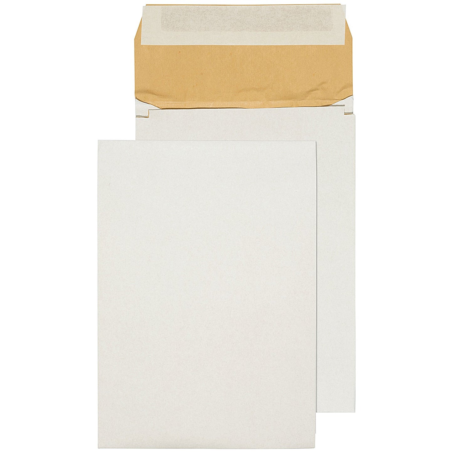 Q-Connect Padded Gusset Envelopes, B4, 353x250x50mm, Peel and Seal, White, Pack of 100
