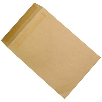 Q-Connect 406x305mm Envelopes, Self Seal, 100gsm, Manilla,Pack of 250
