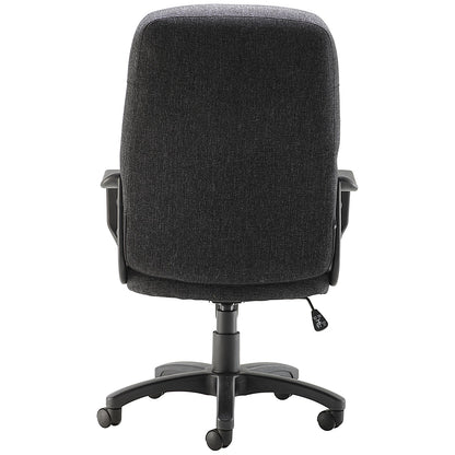 Arista Franca High Back Executive Chair, Charcoal