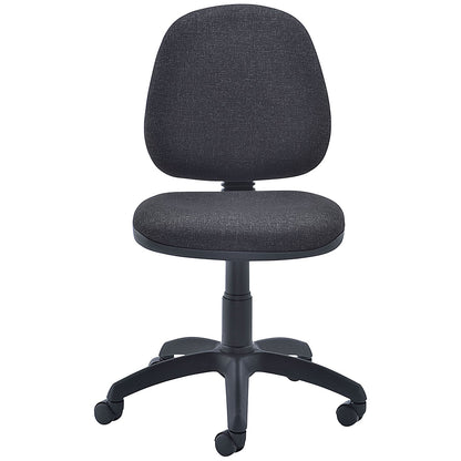 Jemini Medium Back Ergonomic Operator Chair, Charcoal