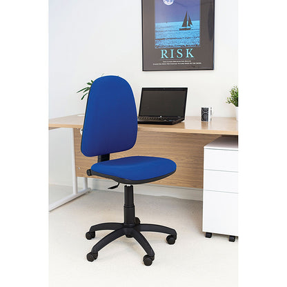 Jemini High Back Operator Chair, Blue