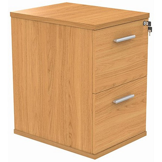 Astin Foolscap Filing Cabinet, 2 Drawer, Beech