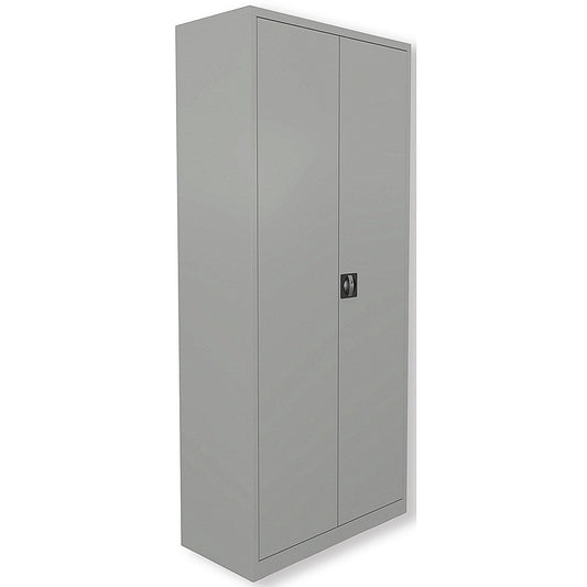 5 Star Steel Janitorial Cleaning Cupboard 800x1800mm Silver