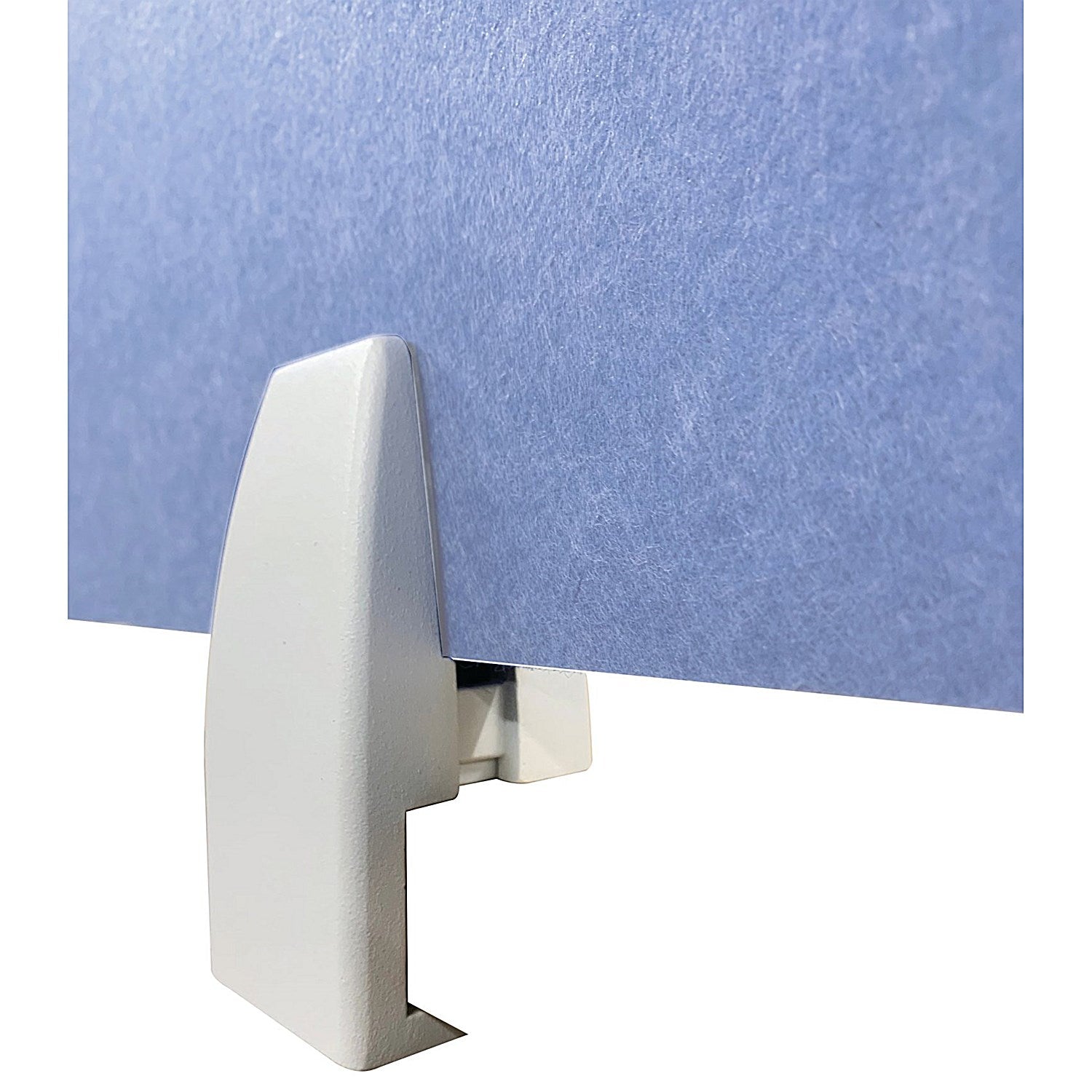 5 Star Desk Edge Clamp Screen Holder for Single PET Desk Mounted Screen White Easy2Order : KF70127