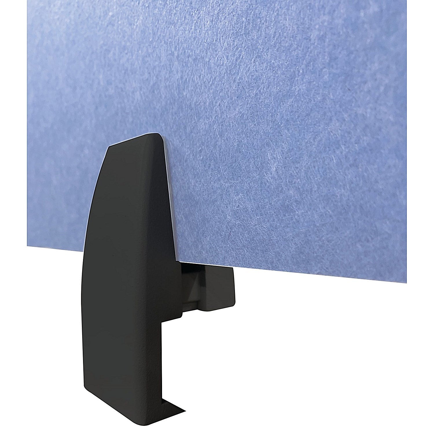 Serrion Desk Edge Clamp Screen Holder for Single PET Desk Mounted Screen Black Easy2Order : KF70128