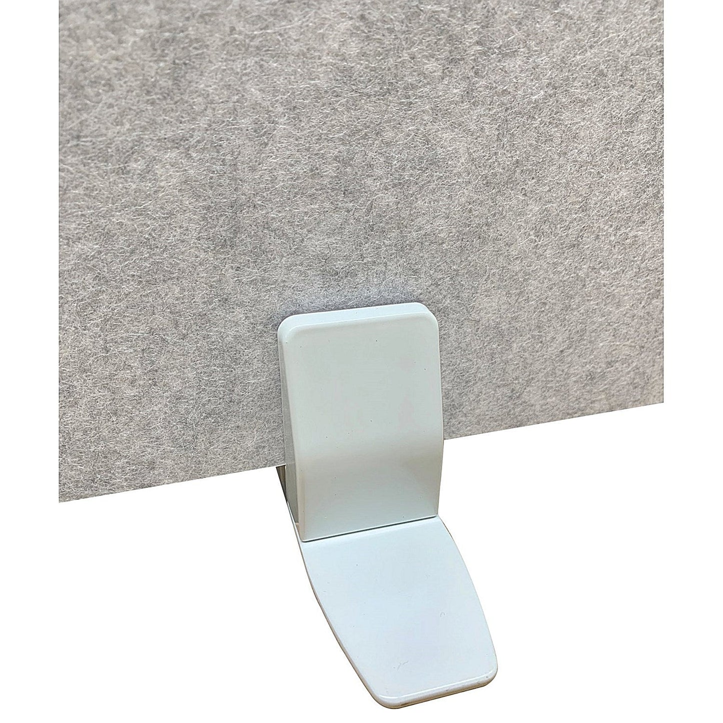 Serrion Surface Mounted Screen Holder for PET Desk Mounted Screen White