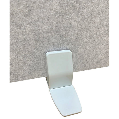 Serrion Surface Mounted Screen Holder for PET Desk Mounted Screen White