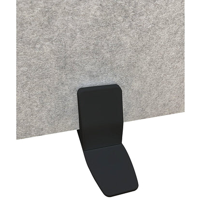 Serrion Surface Mounted Screen Holder for PET Desk Mounted Screen Black