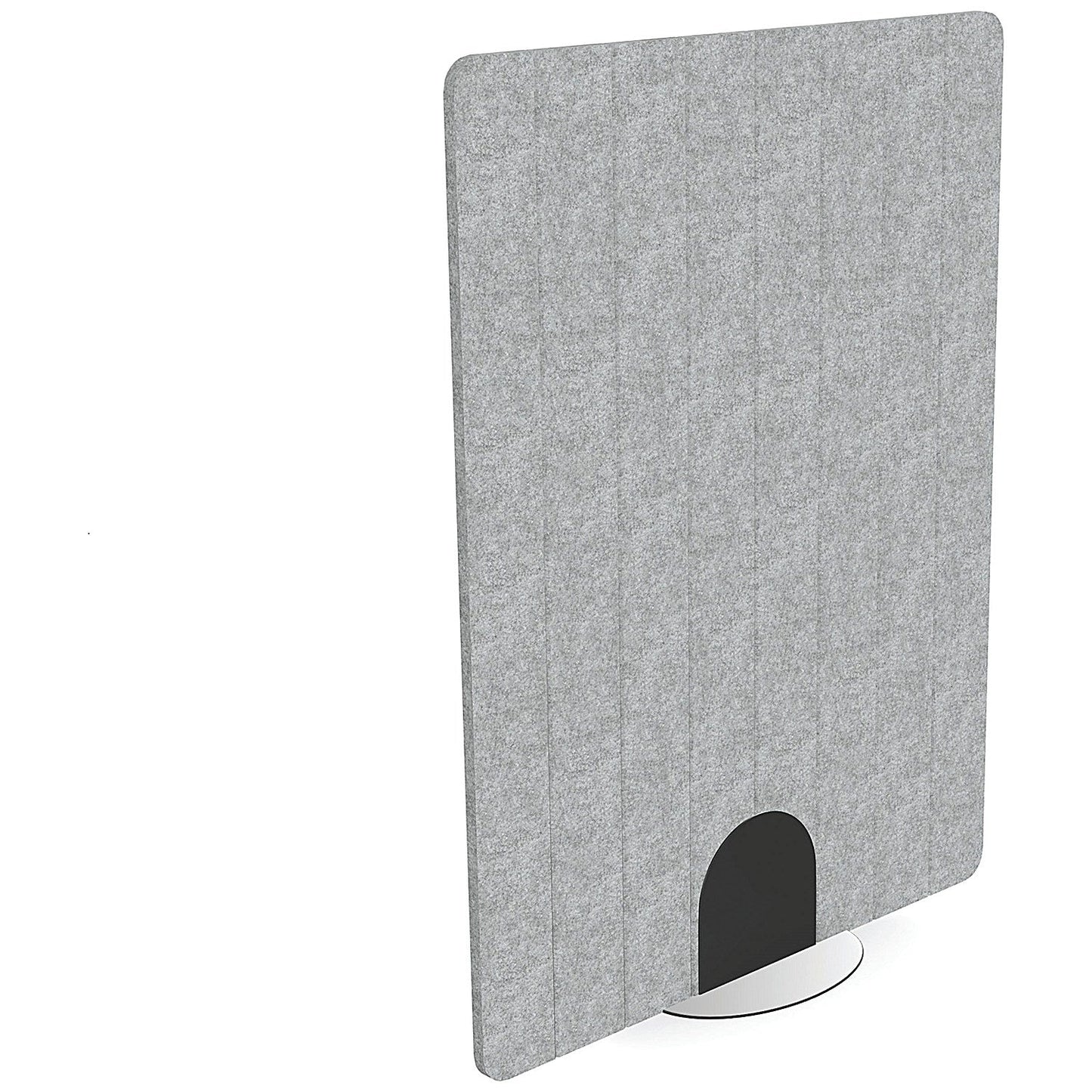 5 Star PET Freestanding V-Groove Screen 1200x1600mm Grey Easy2Order : KF70139