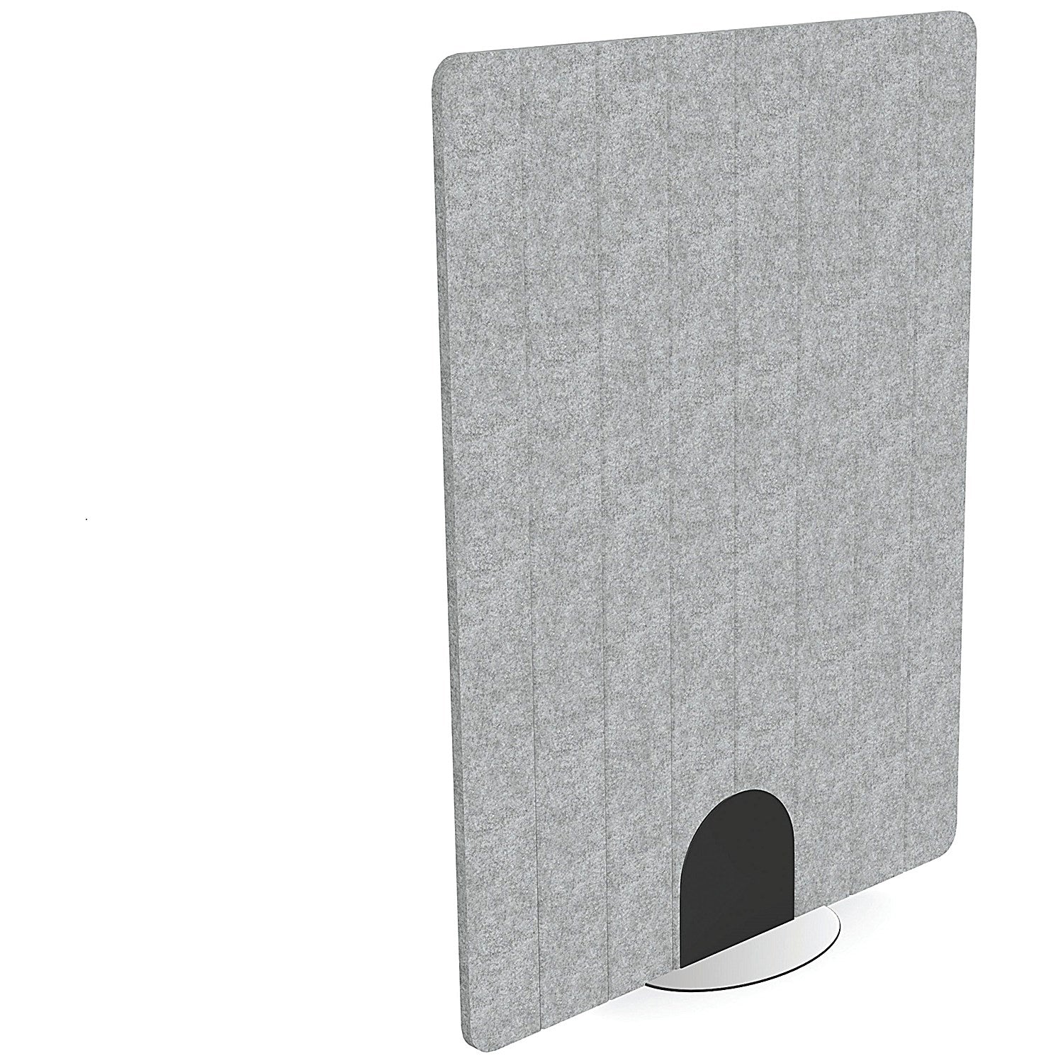 5 Star PET Freestanding V-Groove Screen 1200x1600mm Grey Easy2Order : KF70139