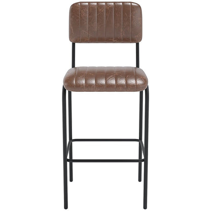 Tovi High Chair Brown with Black Frame