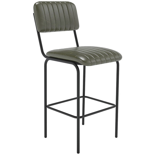 Tovi High Chair Green with Black Frame