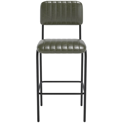 Tovi High Chair Green with Black Frame