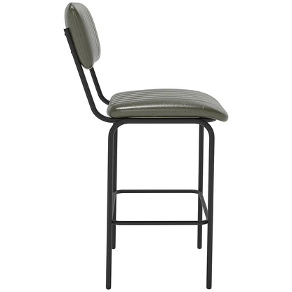 Tovi High Chair Green with Black Frame