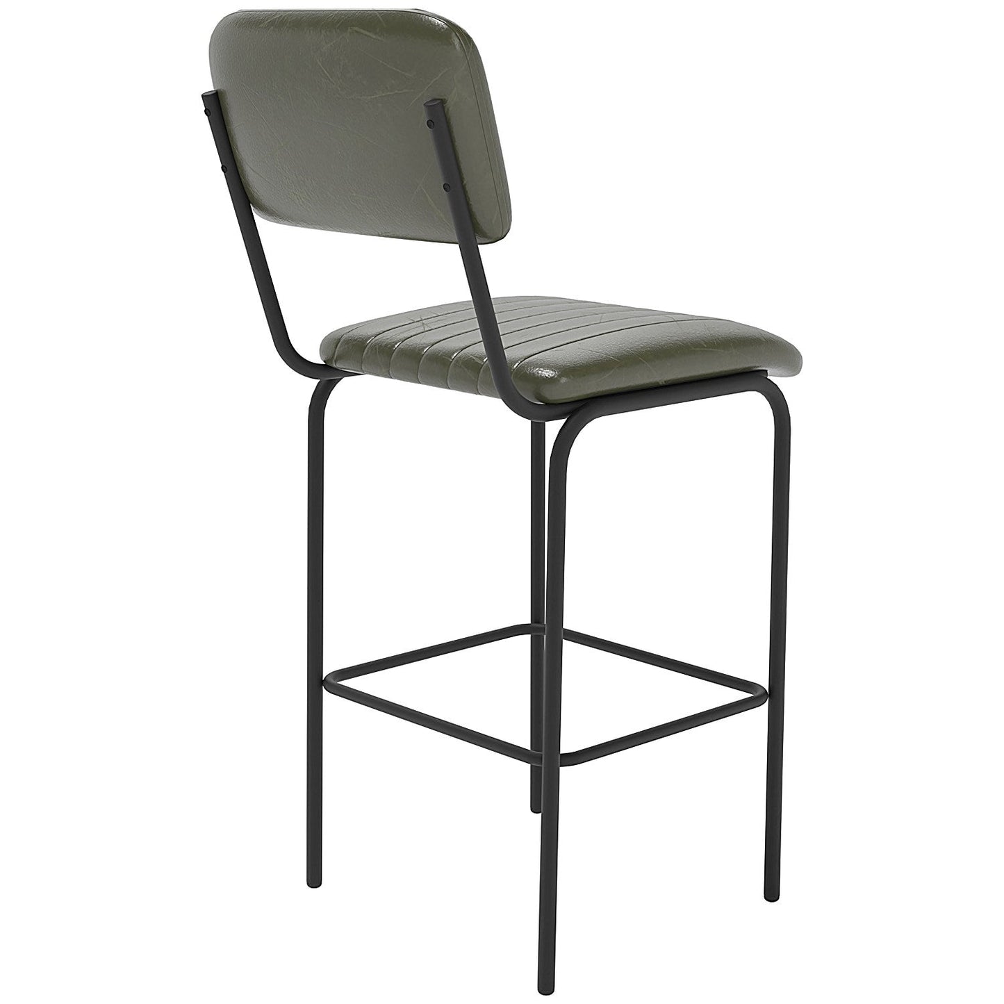 Tovi High Chair Green with Black Frame