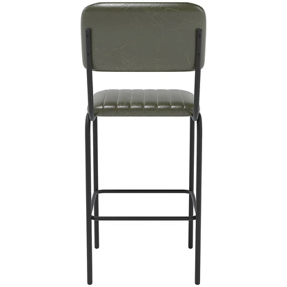 Tovi High Chair Green with Black Frame