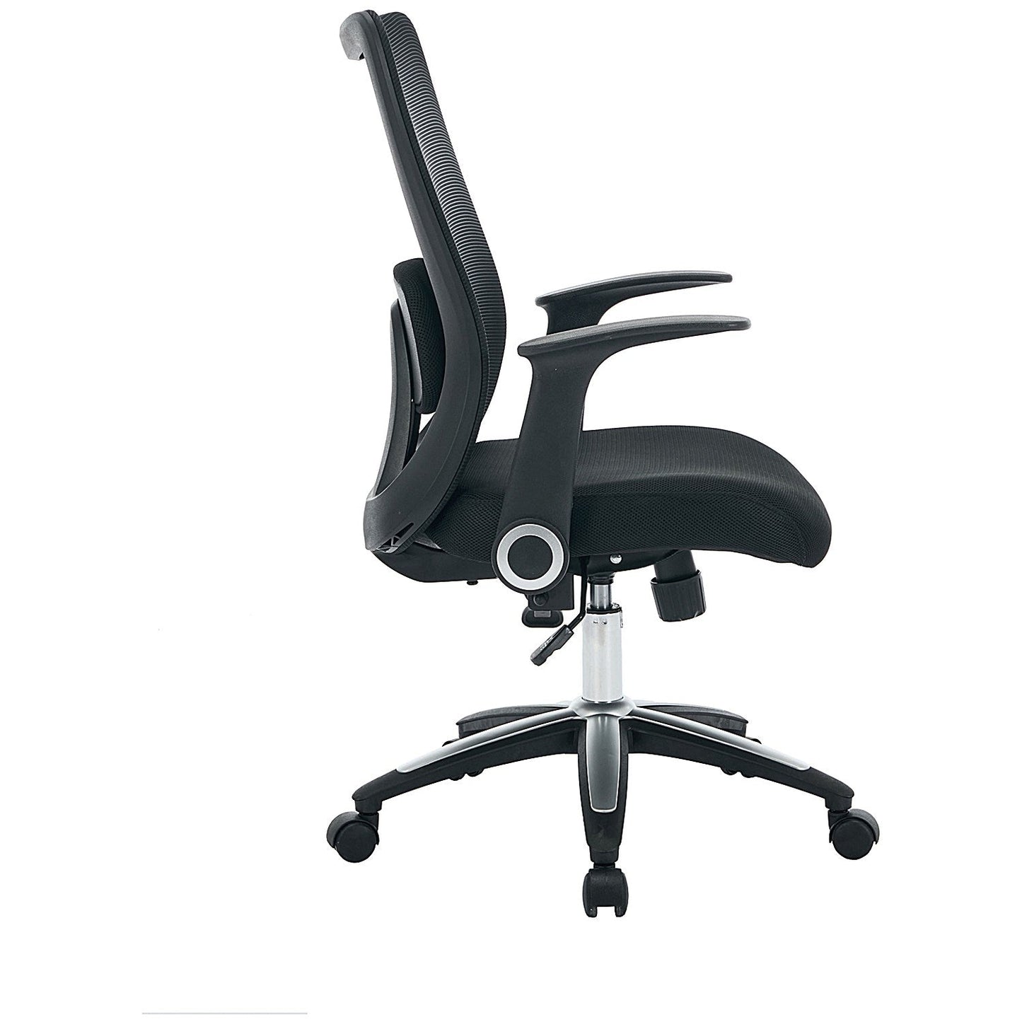 Jemini Zumo Chair with Folding Arms, Black