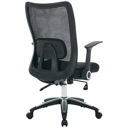 Jemini Zumo Chair with Folding Arms, Black