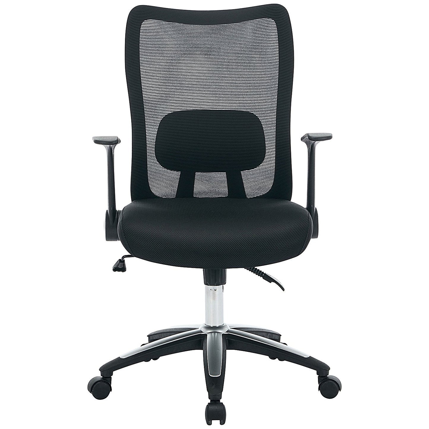 Jemini Zumo Chair with Folding Arms, Black