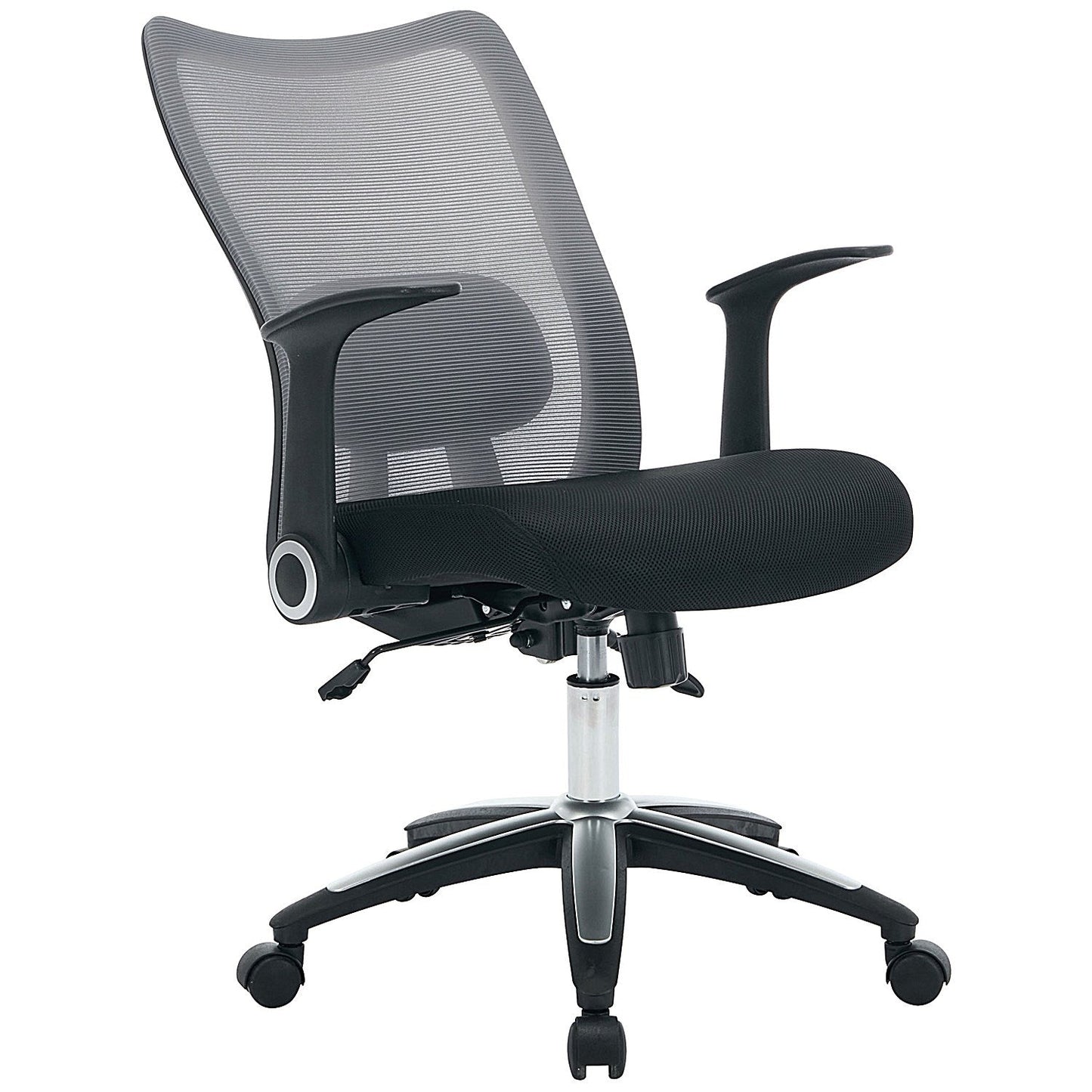 Jemini Zumo Chair with Folding Arms, Black and Grey Easy2Order : KF70319