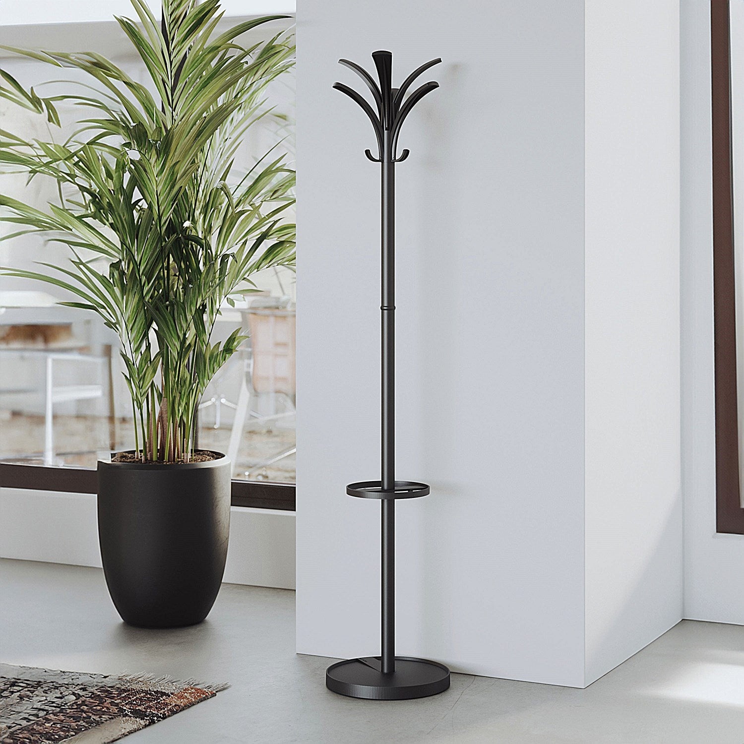 Jemini Earl Coat Stand, Black Easy2Order : KF70325
