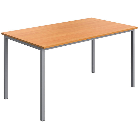 Serrion Multipurpose Rectangular Table, 1400x800mm, Beech Easy2Order : KF70328