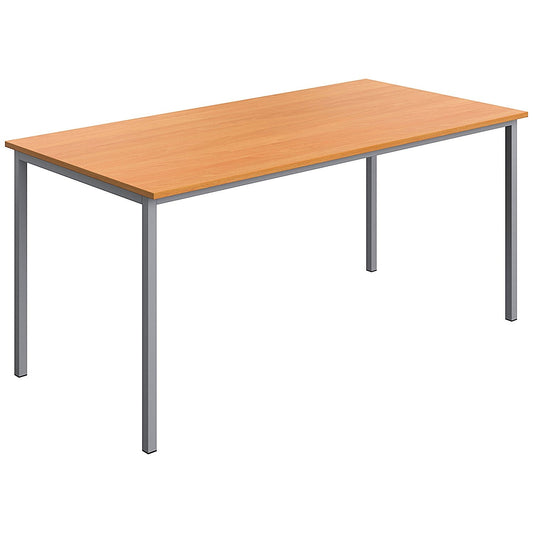 Serrion Multipurpose Rectangular Table, 1600x800mm, Beech Easy2Order : KF70329