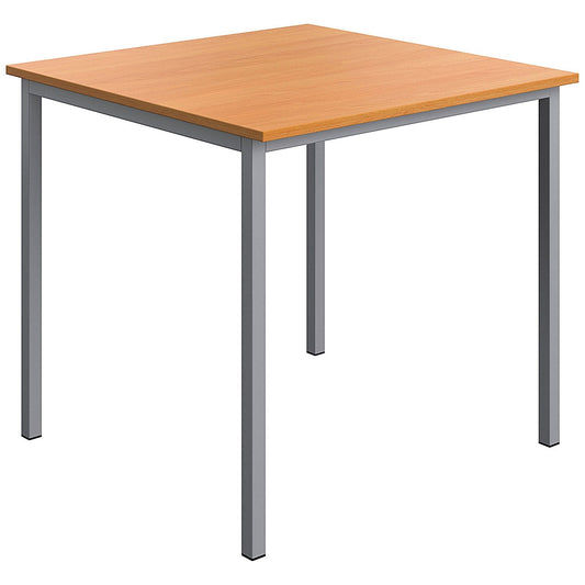 Serrion Multipurpose Rectangular Table, 800x800mm, Beech Easy2Order : KF70331