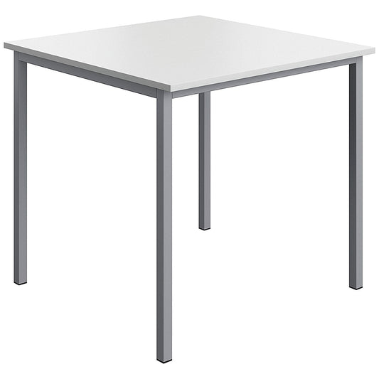 Serrion Multipurpose Rectangular Table, 800x800mm, White Easy2Order : KF70345