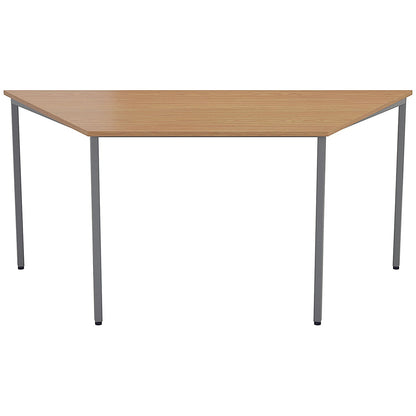 Jemini Trapezoidal Multipurpose Table, 1600x800mm, Beech