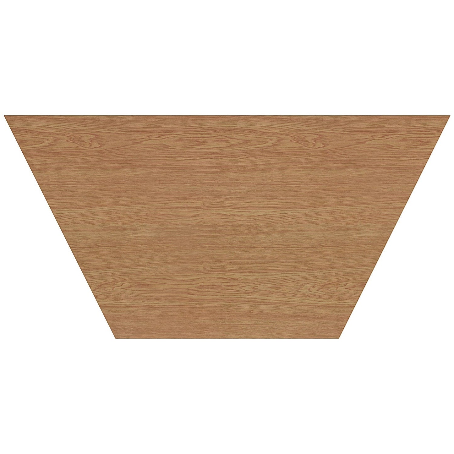 Jemini Trapezoidal Multipurpose Table, 1600x800mm, Beech Easy2Order : KF71525