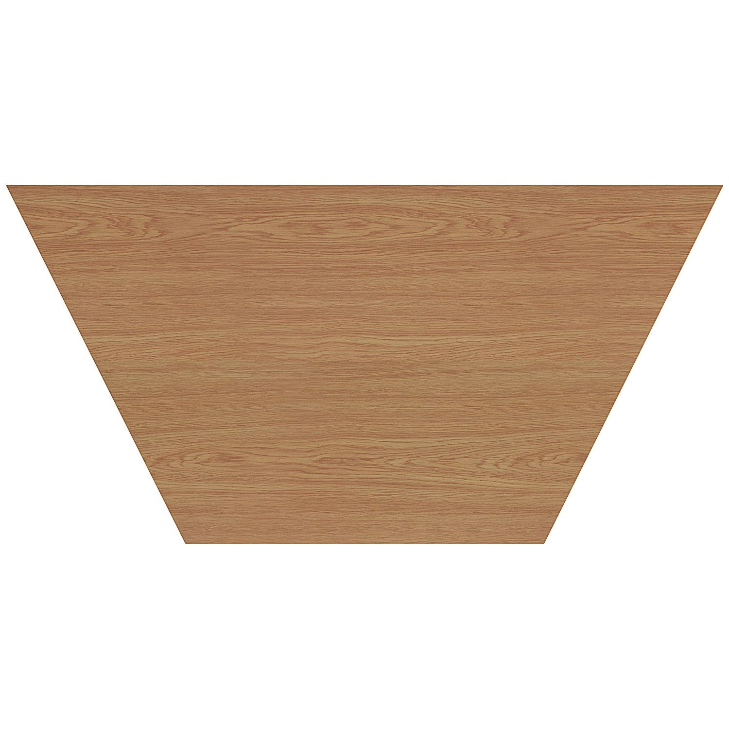 Jemini Trapezoidal Multipurpose Table, 1600x800mm, Beech Easy2Order : KF71525