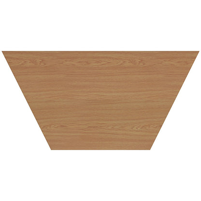 Jemini Trapezoidal Multipurpose Table, 1600x800mm, Beech Easy2Order : KF71525