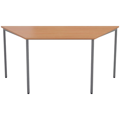 Jemini Trapezoidal Multipurpose Table, 1600x800mm, Oak